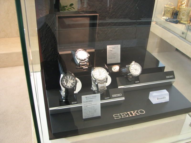 mannai seiko showroom